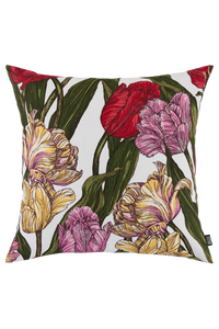 109034-8001; Vallila Kukoistus-koristetyynynpäällinen Monivärinen-valkoinen / 43x43 cm