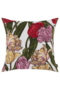 109034-8001; Vallila Kukoistus-koristetyynynpäällinen Monivärinen-valkoinen / 43x43 cm