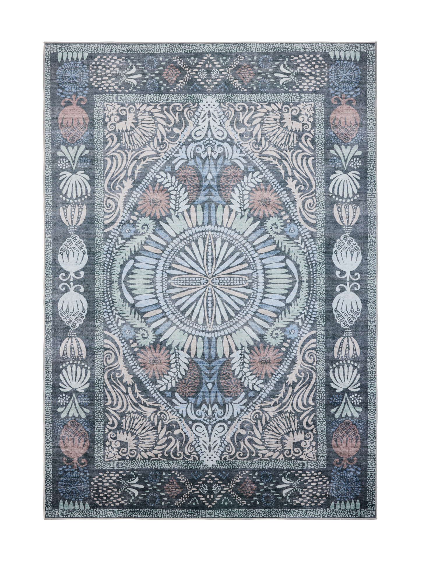109340-9760; Vallila Hula-matto Harmaa / 160x230 cm