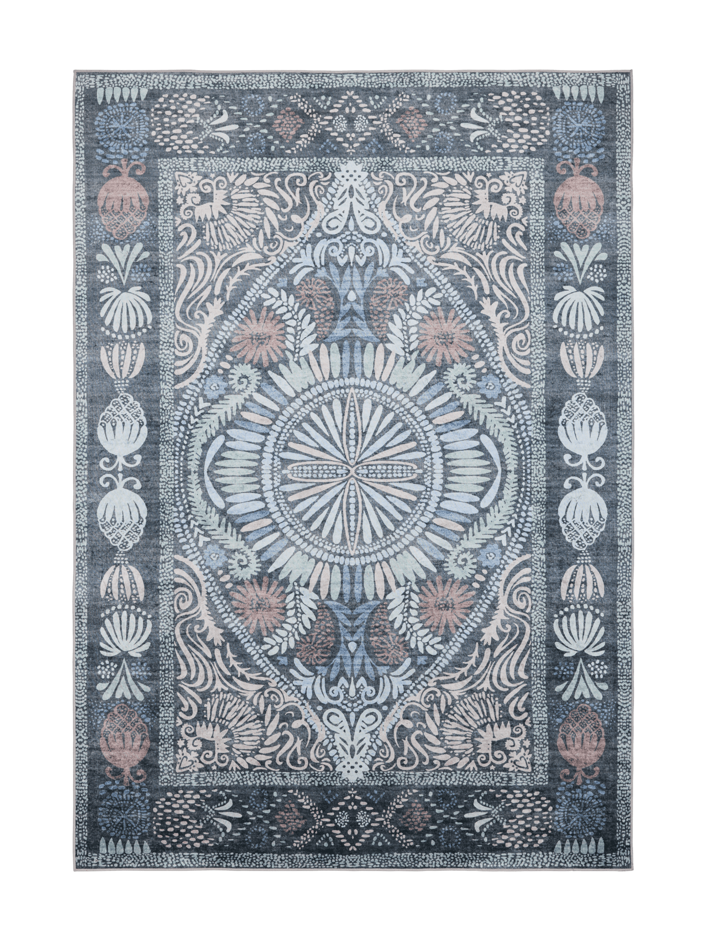 109340-9760; Vallila Hula-matto Harmaa / 160x230 cm