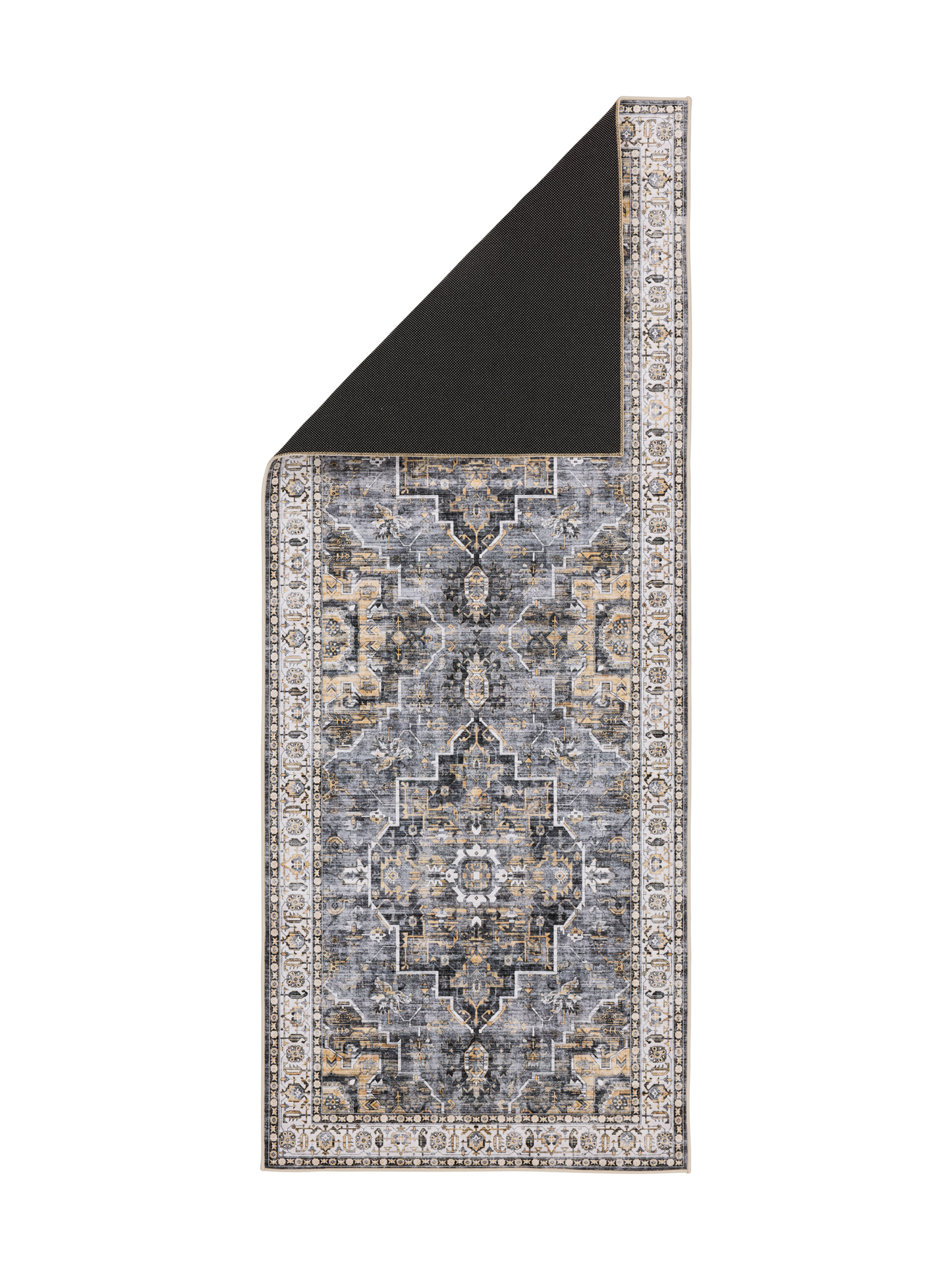108474-9400_7; Vallila Meripihka-käytävämatto Harmaa / 80x200 cm