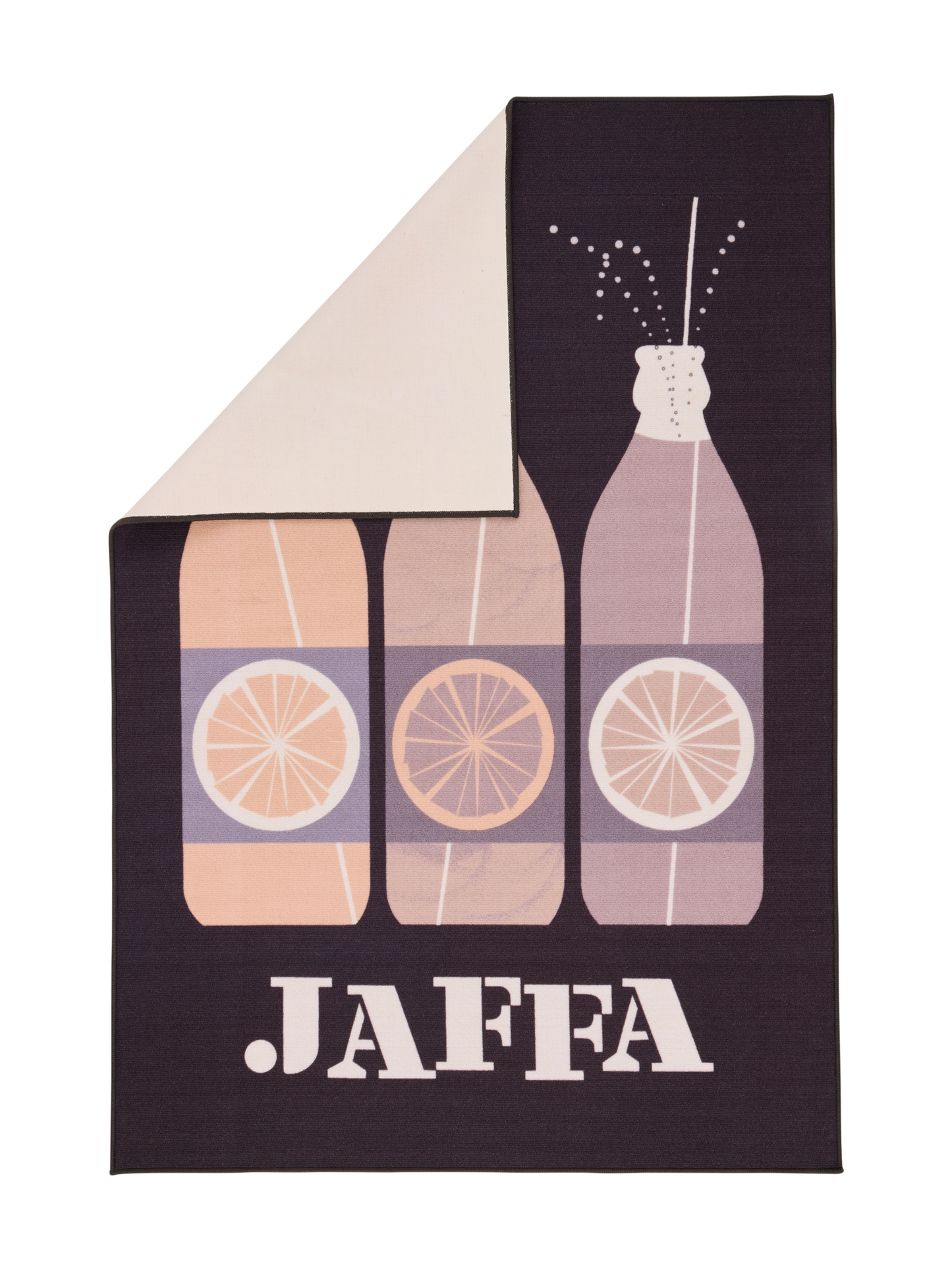108740-9803_2; Vallila Jaffa-matto Harmaa-beige / 133x190 cm