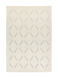 108734-1; Vallila Toivo-matto Valkoinen / 160x230 cm