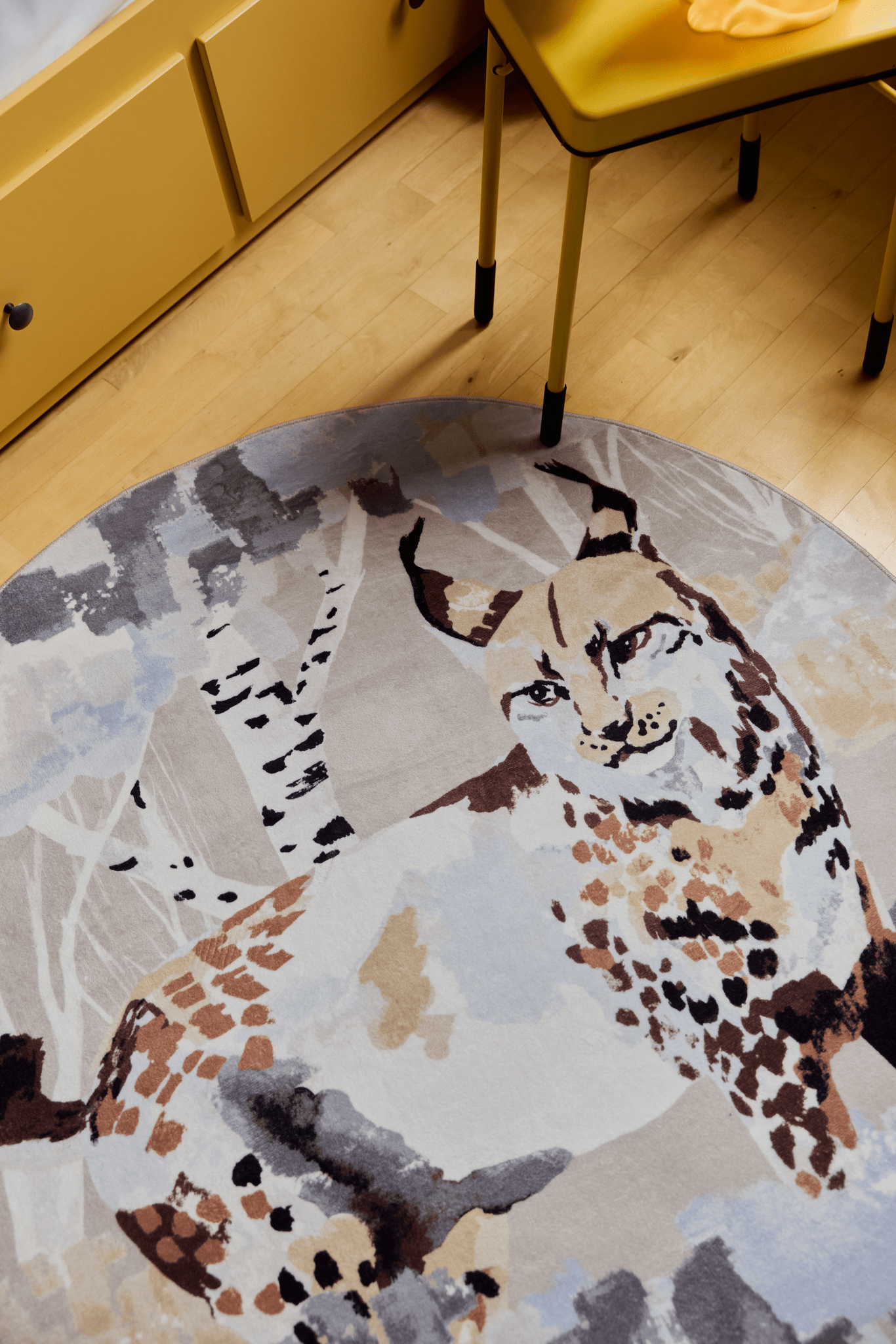 109341-1060_4; Vallila Ilves-matto Beige / Sininen / 140x200 cm