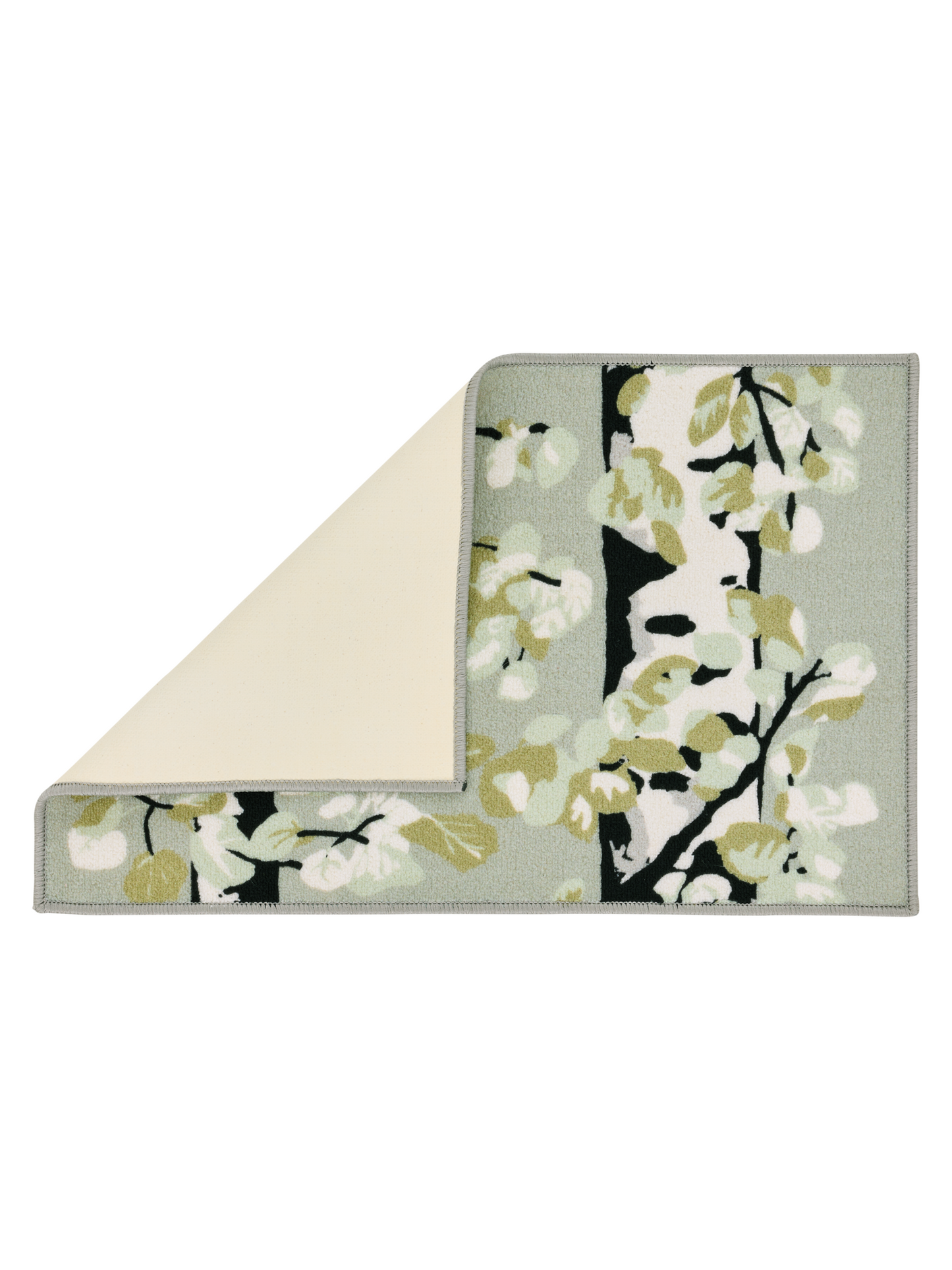 100998-7303_2; Vallila Luontopolku-kynnysmatto Sammaleenvihreä / 50x80 cm