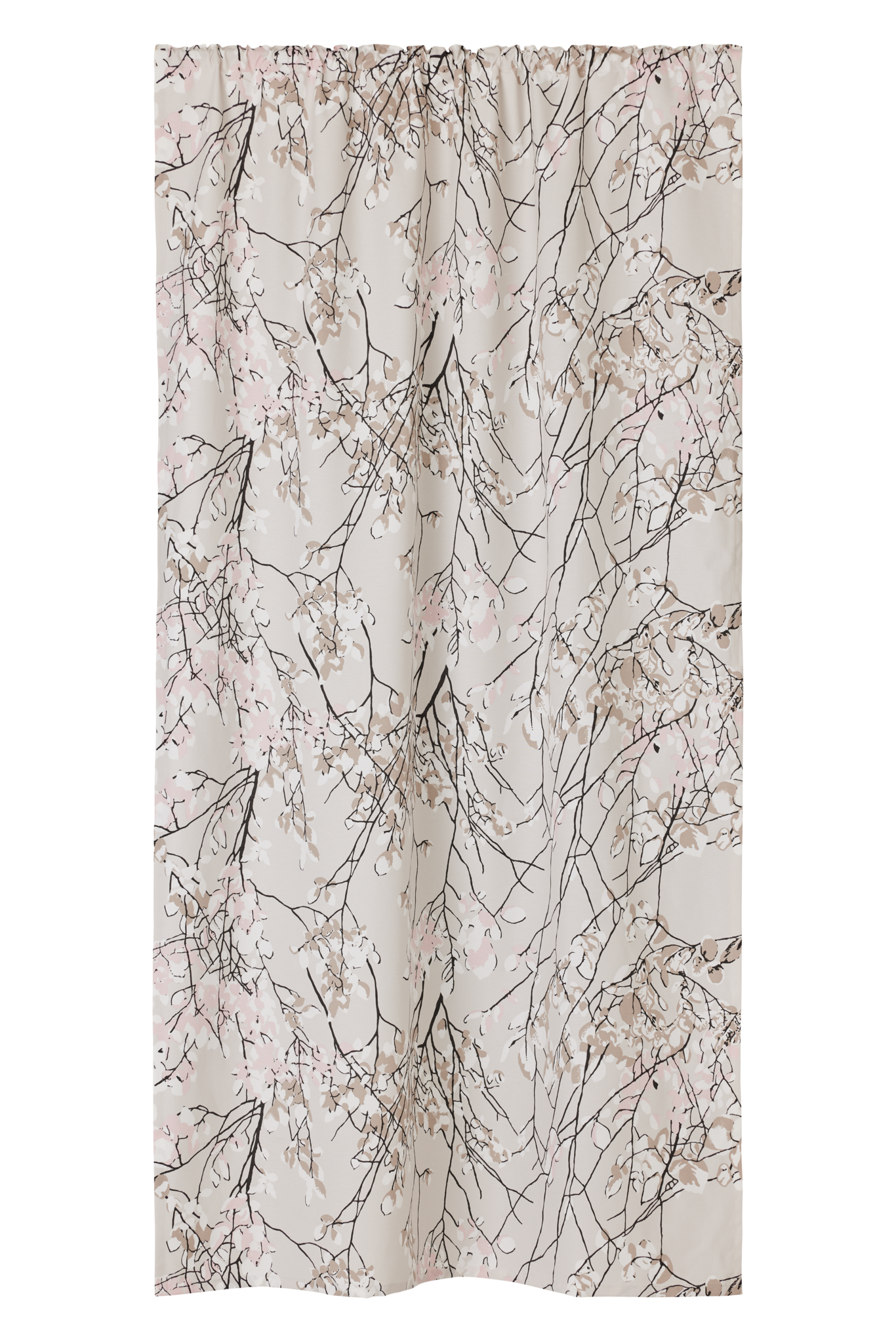 107210-1000; Vallila Lehtisade-verho Latte / 140x240 cm