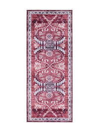 106769-4890; Vallila Sumeri-käytävämatto Punainen-harmaa / 80x200 cm