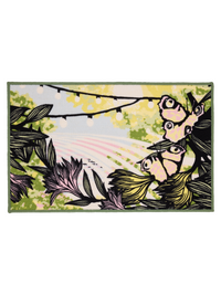 108918-8000; Vallila Ilosaari-kynnysmatto Monivärinen / 50x80 cm