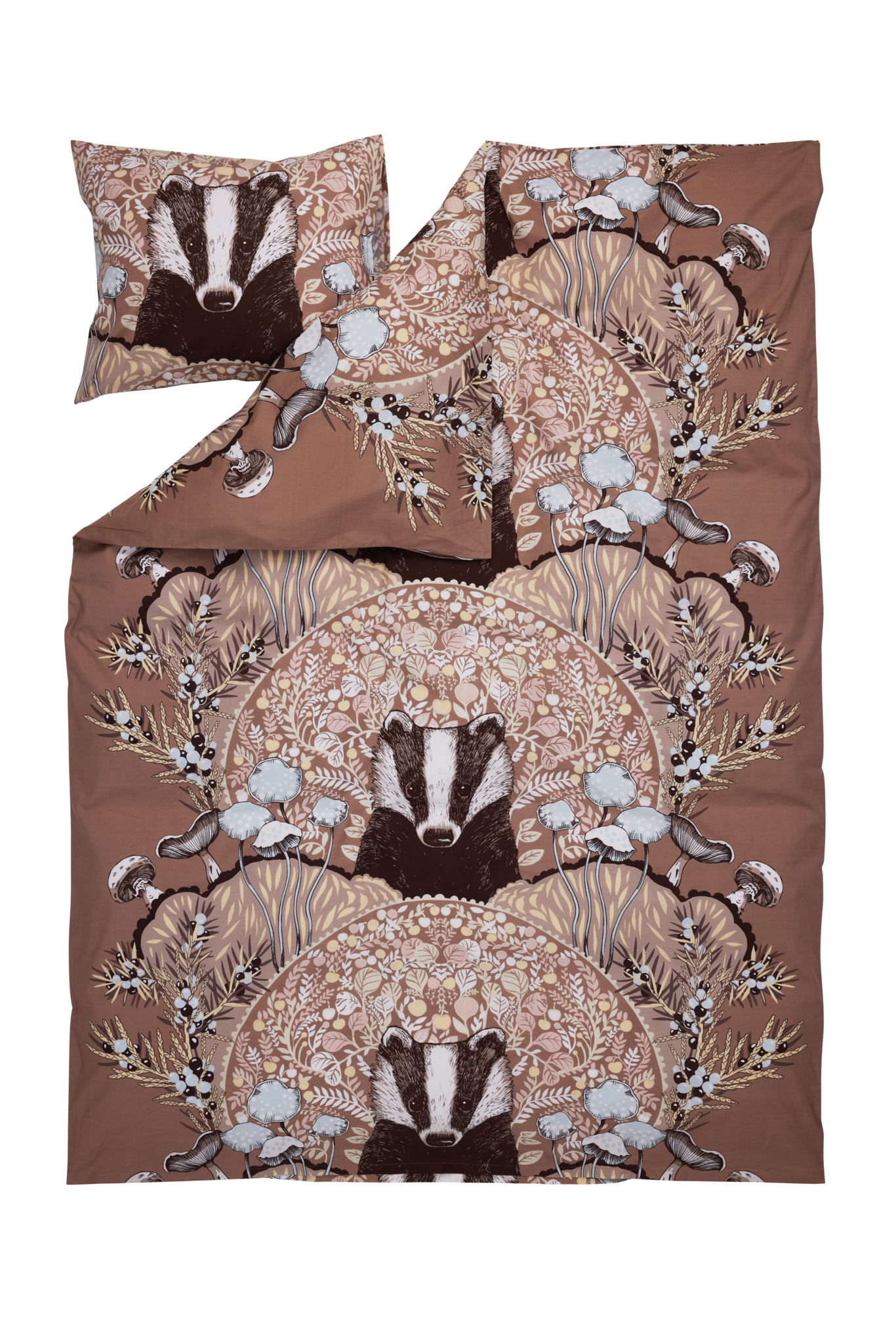 106710-9; Vallila Yövuoro-pussilakanasetti Latte / 150x210 cm