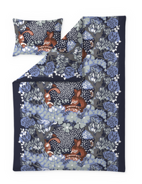 108953-6300; Vallila Nokosilla-pussilakanasetti Sininen / 150x210 cm