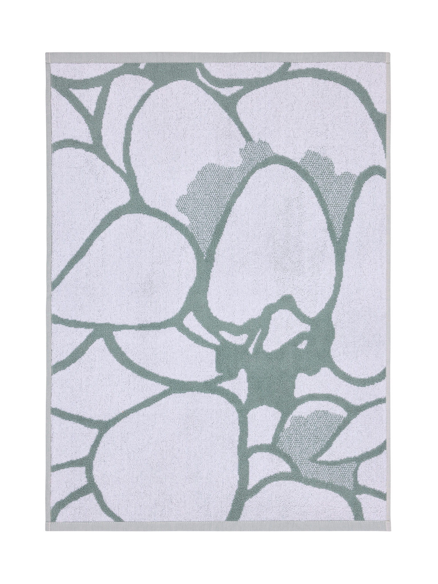 107231-7100_2; Vallila Makeba-pyyhe Salvianvihreä / 50x70 cm