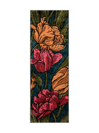 109112-8000; Vallila Kukoistus-käytävämatto Monivärinen / 80x230 cm