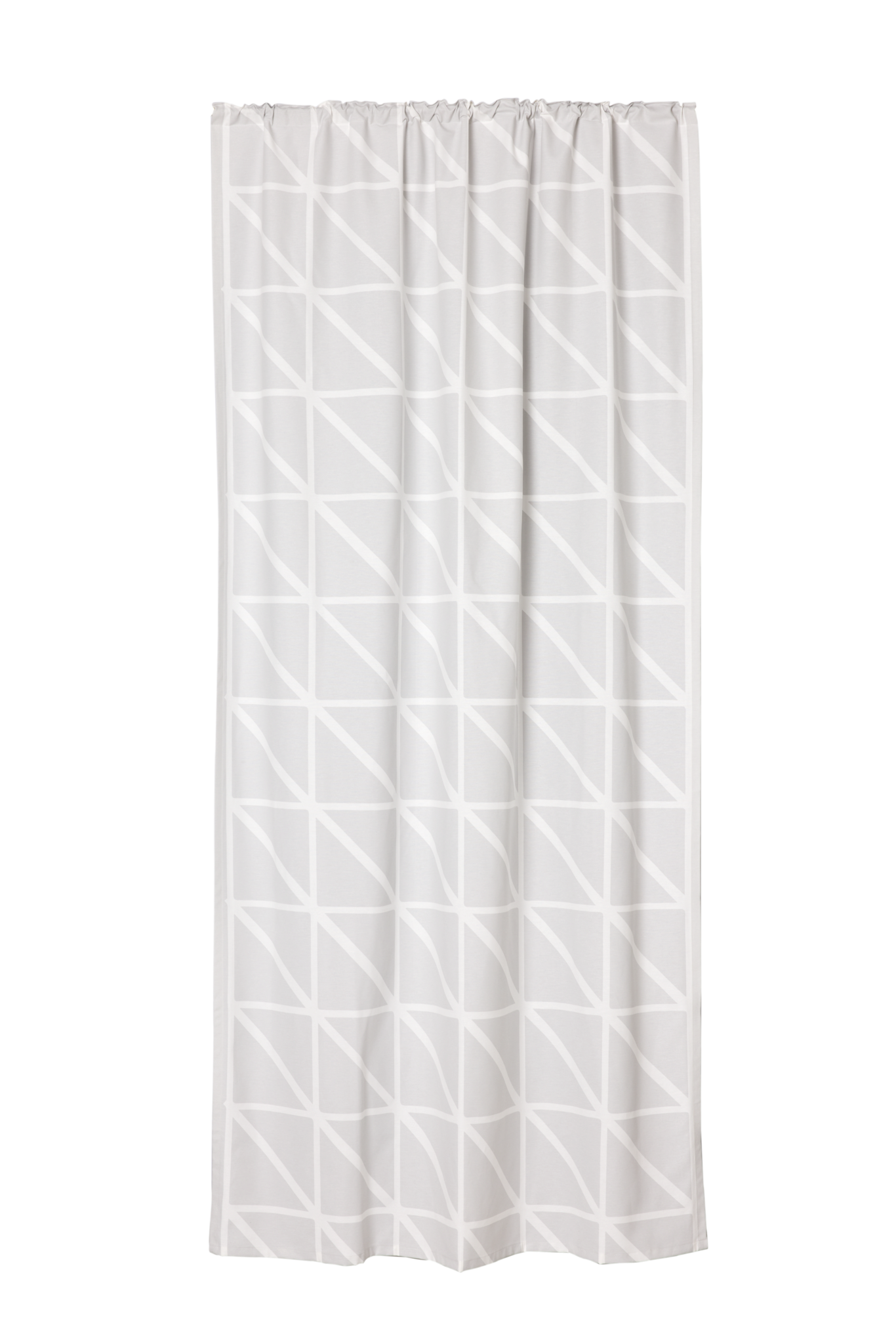 107211-3; Vallila Lucina-verho Harmaa / 140x250 cm