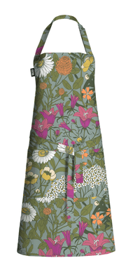 109045-7343; Vallila Ahomaa-essu Vihreä-pinkki / 82x84 cm