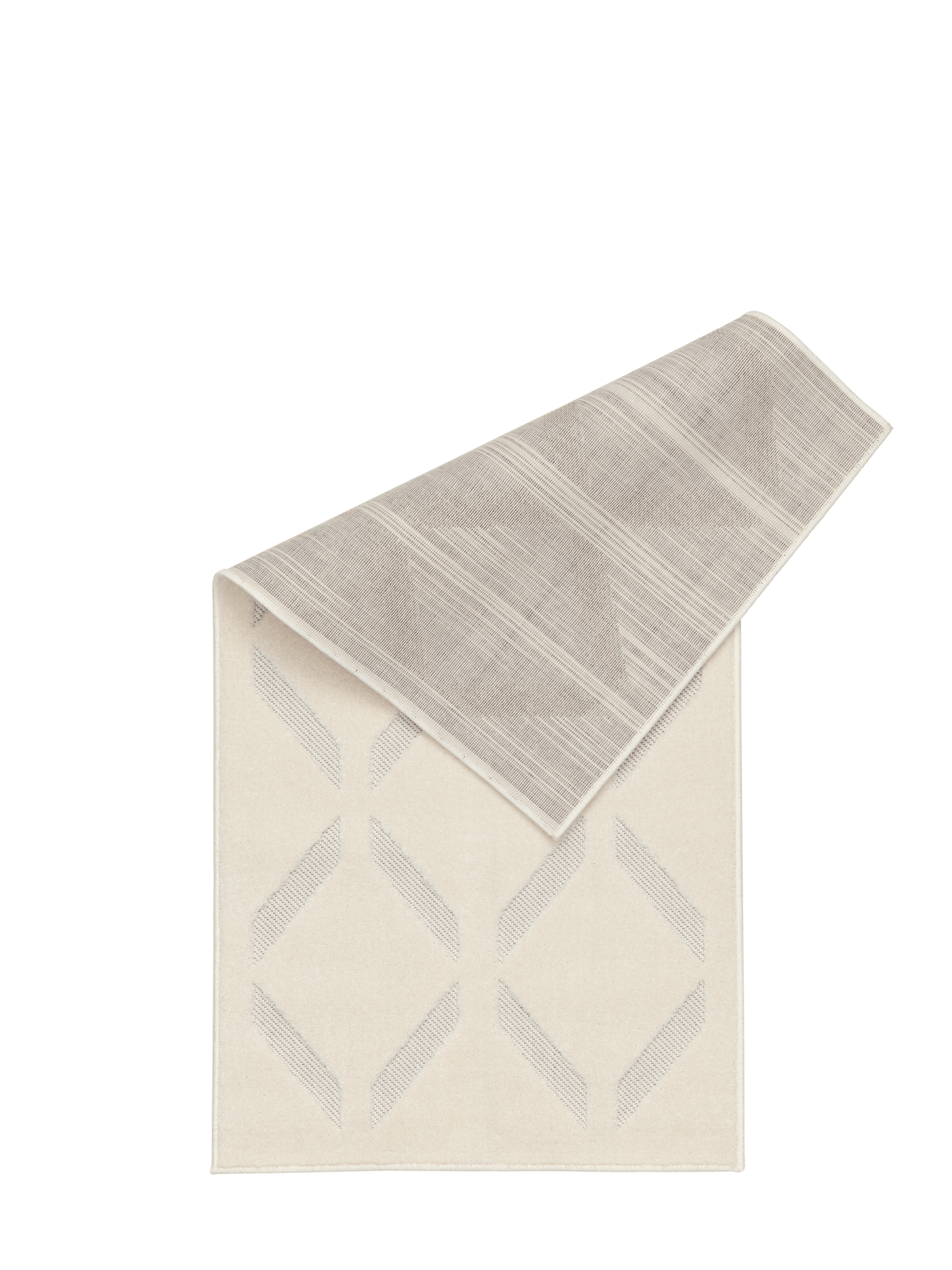 108619-1_3; Vallila Toivo-käytävämatto Valkoinen / 80x160 cm