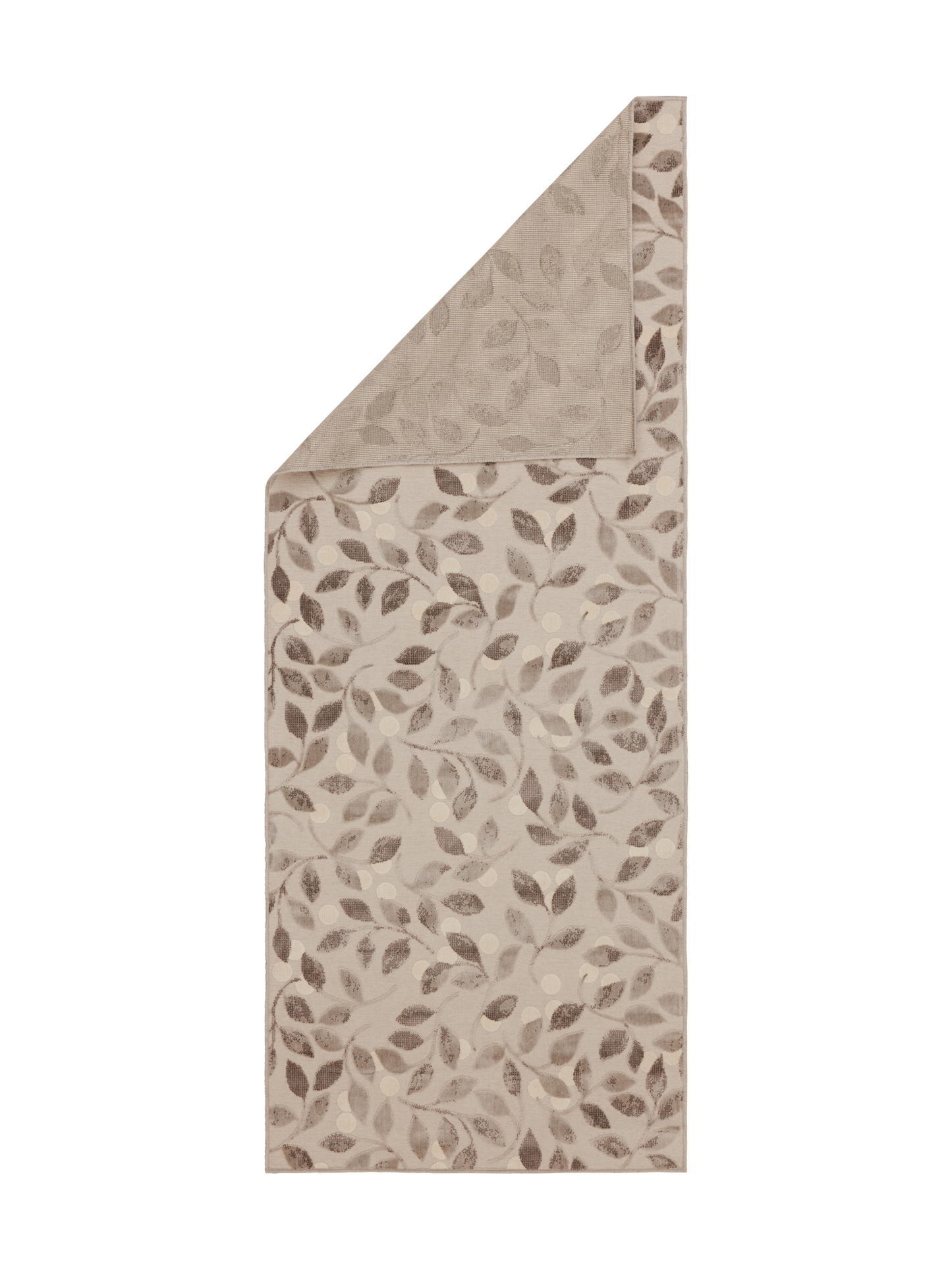 108287-0310_2; Vallila Taimi-käytävämatto Beige / 80x200 cm