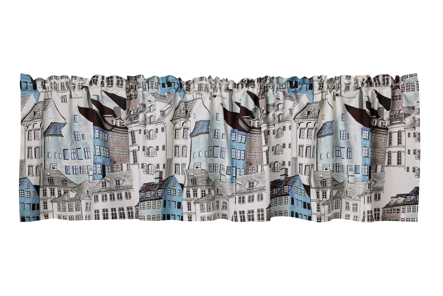 108574-6370; Vallila Kobenhavn-verhokappa Mintunvihreä / 60x250 cm