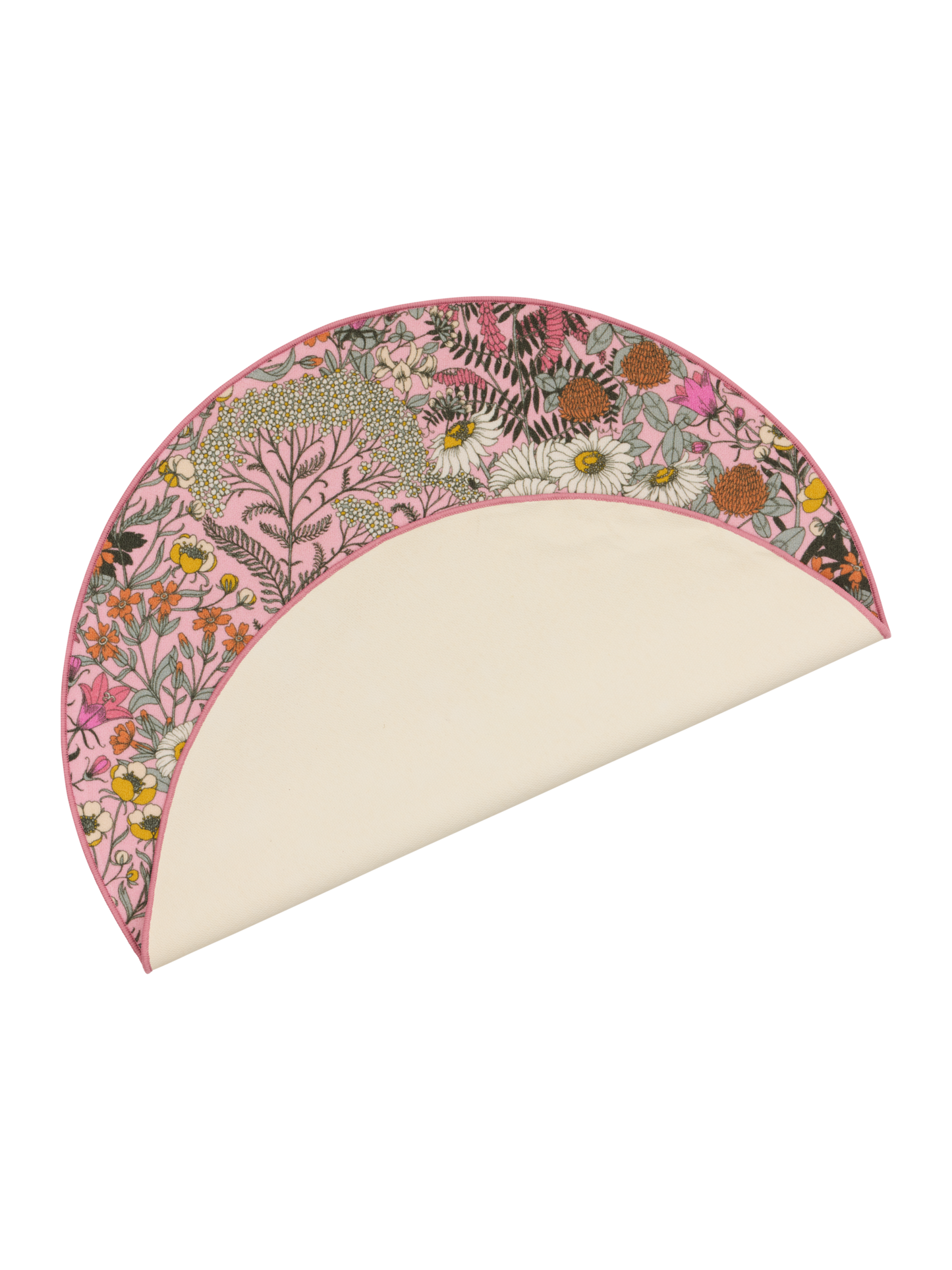 109076-4100_2; Vallila Ahomaa-matto Pinkki / Ø133 cm