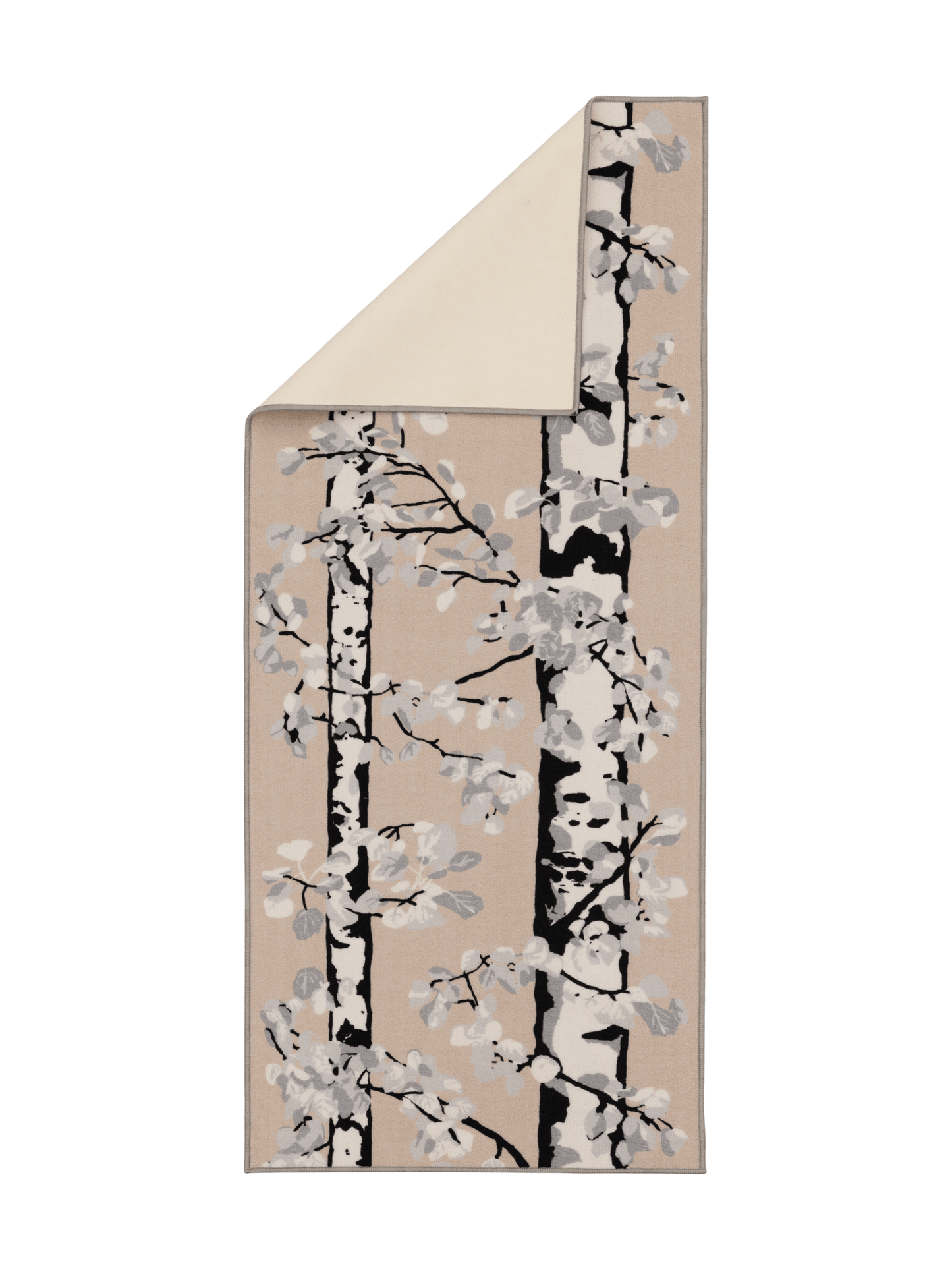 108751-1000_2; 108750-1000_2; 108749-1000_2; 107017-1000_2; 107016-1000_2; 107015-1000_2; Vallila Luontopolku-käytävämatto Beige / 80x150 cm