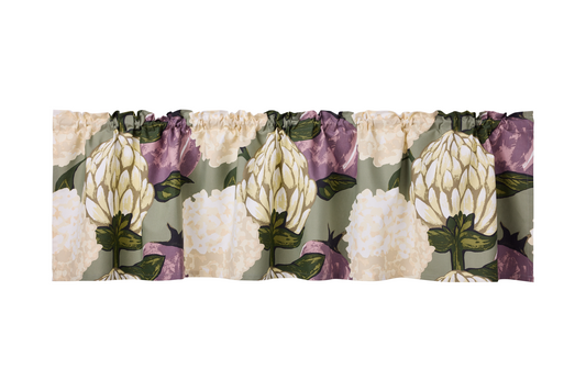 108664-7720; Vallila Artisokka-verhokappa Vihreä / 60x250 cm