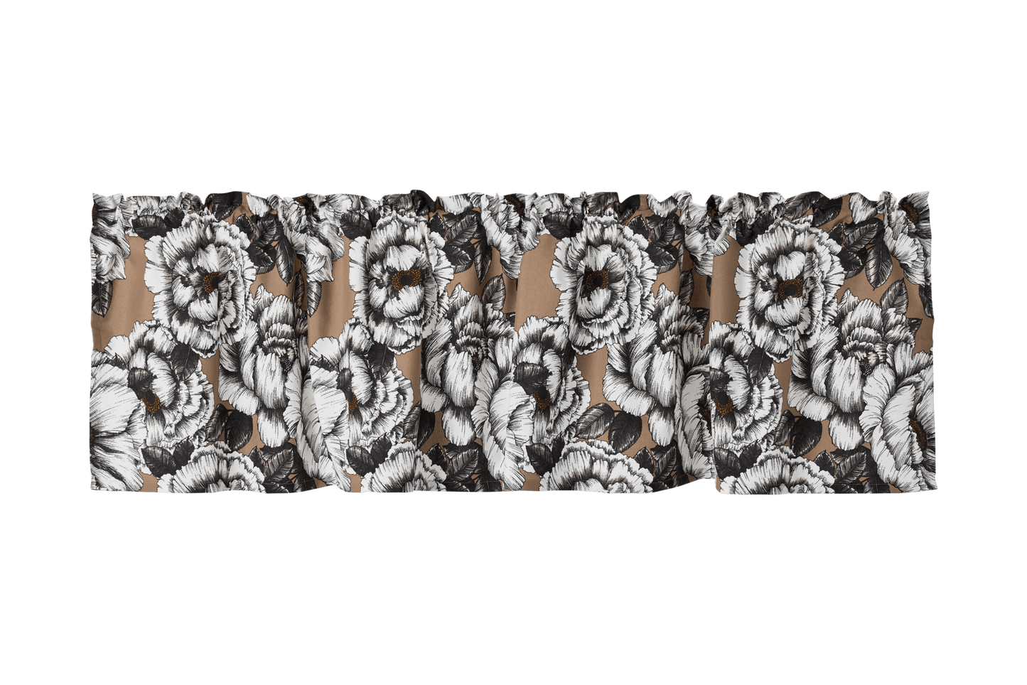 23310-101283-1102VA; Vallila Alma-verhokappa Mokka / 60x250 cm
