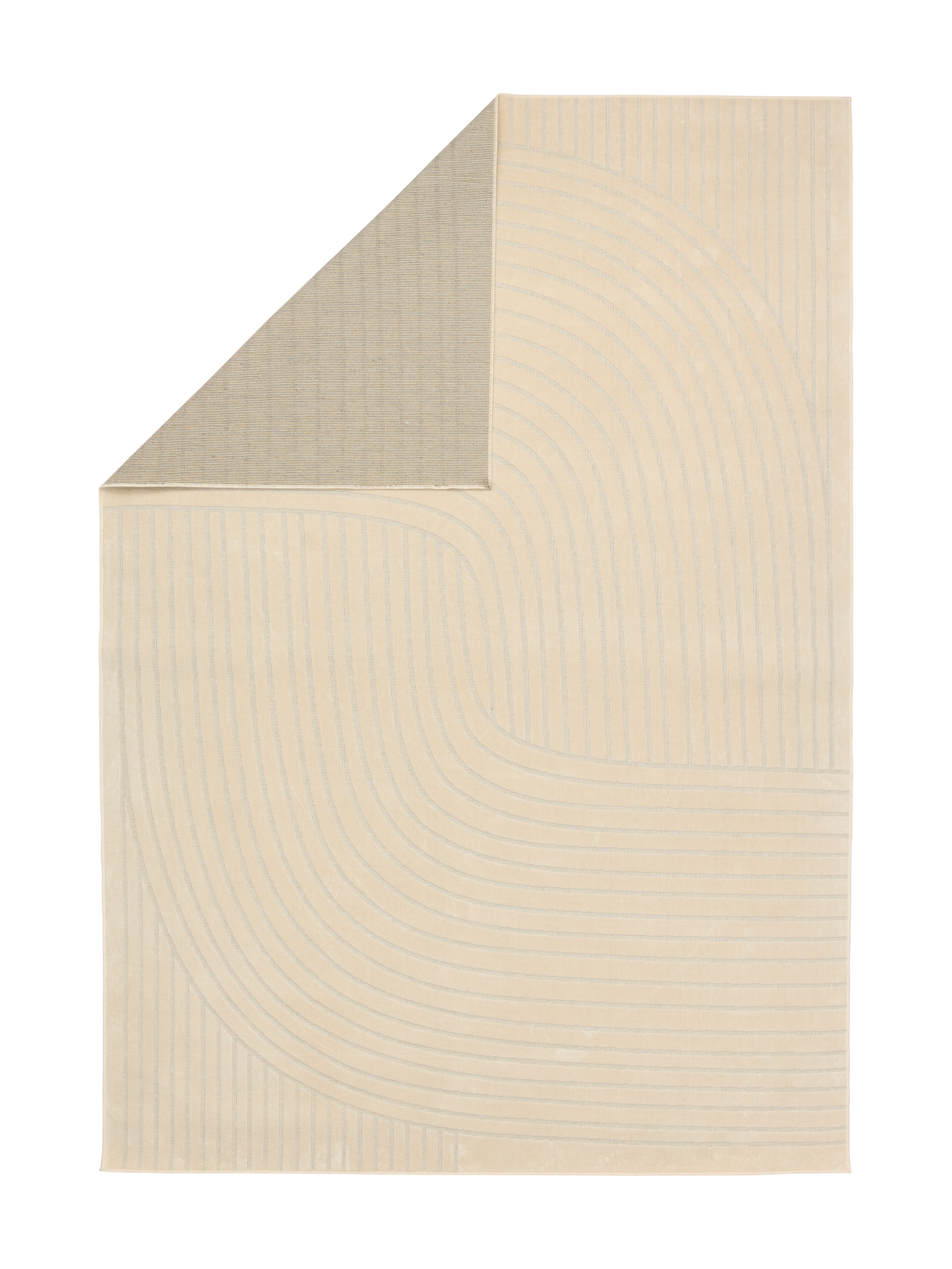 108618-1002_3; Vallila Solmu-matto Valkoinen / 160x230 cm