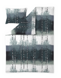 108700-7900; Vallila Koivikko-pussilakanasetti Teal / 150x210 cm