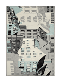 108591-6370; Vallila Kobenhavn-matto Mintunvihreä / 160x230 cm