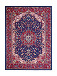 108887-102; Vallila Sahrami-matto Punainen-sininen / 160x230 cm