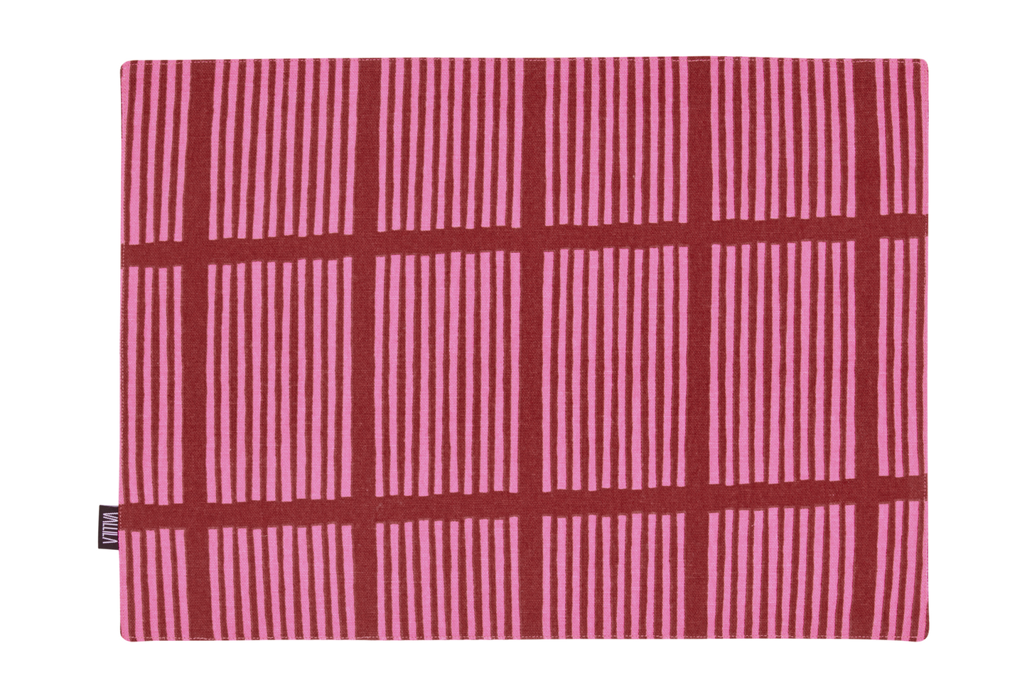 107491-5; Vallila Saga-tabletti 2 kpl Punainen / 42x32 cm