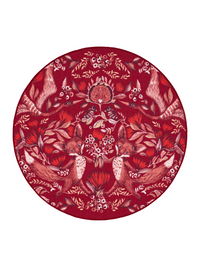 108733-4700; Vallila Fabula-matto Punainen / Ø133 cm