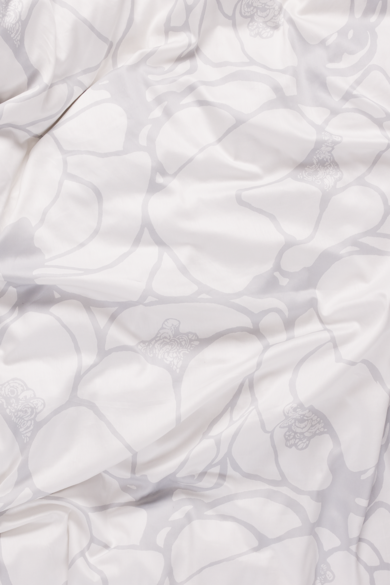 105091-2_1; Vallila Makeba-satiinipussilakanasetti Valkoinen / 150x210 cm