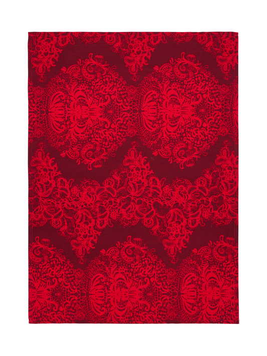 108857-4800; Vallila Mandariini-keittiöpyyhe 2 kpl Punainen / 50x70 cm