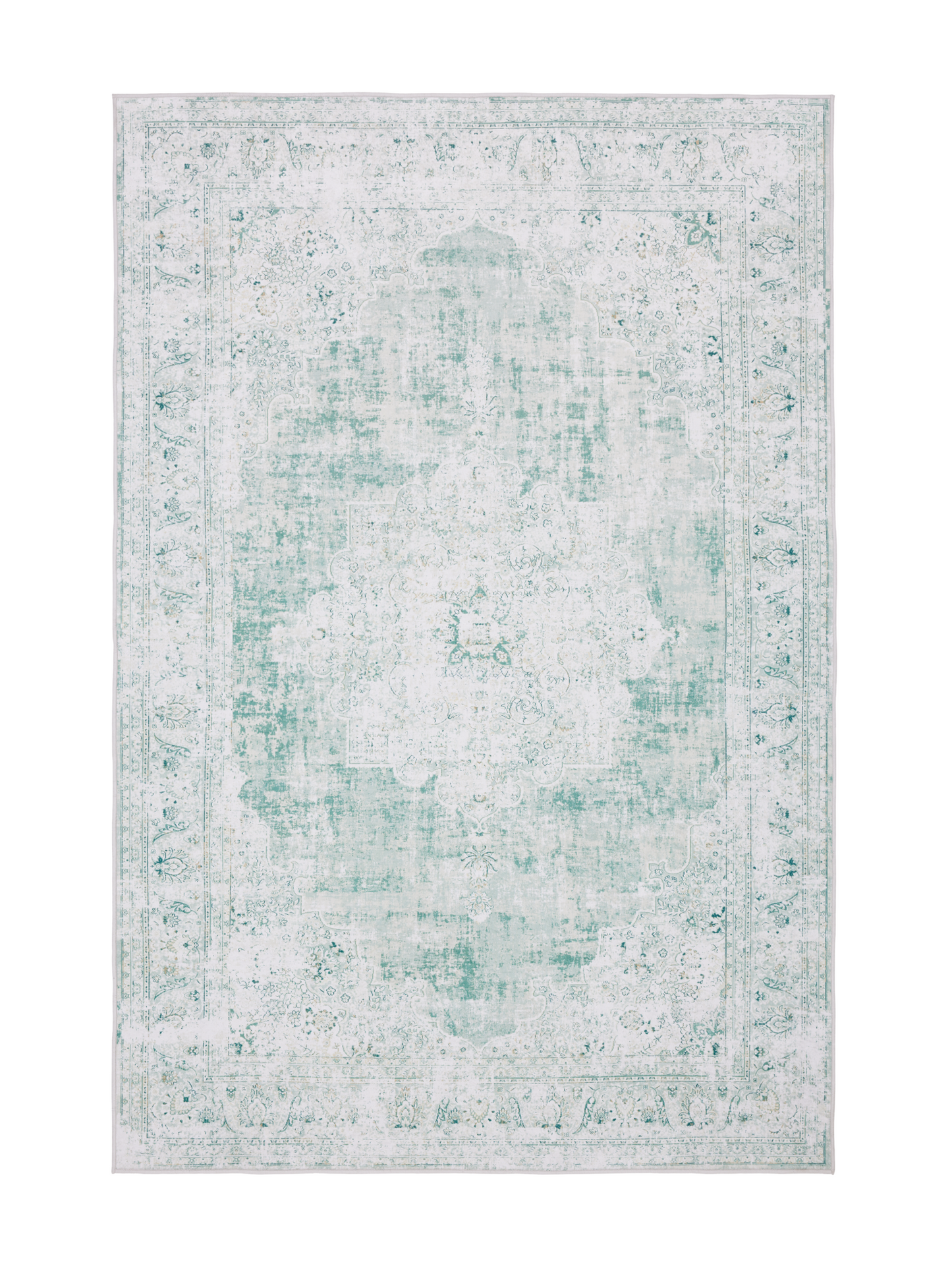101993-7500; Vallila Topaasi-matto Vaaleanvihreä / 160x230 cm