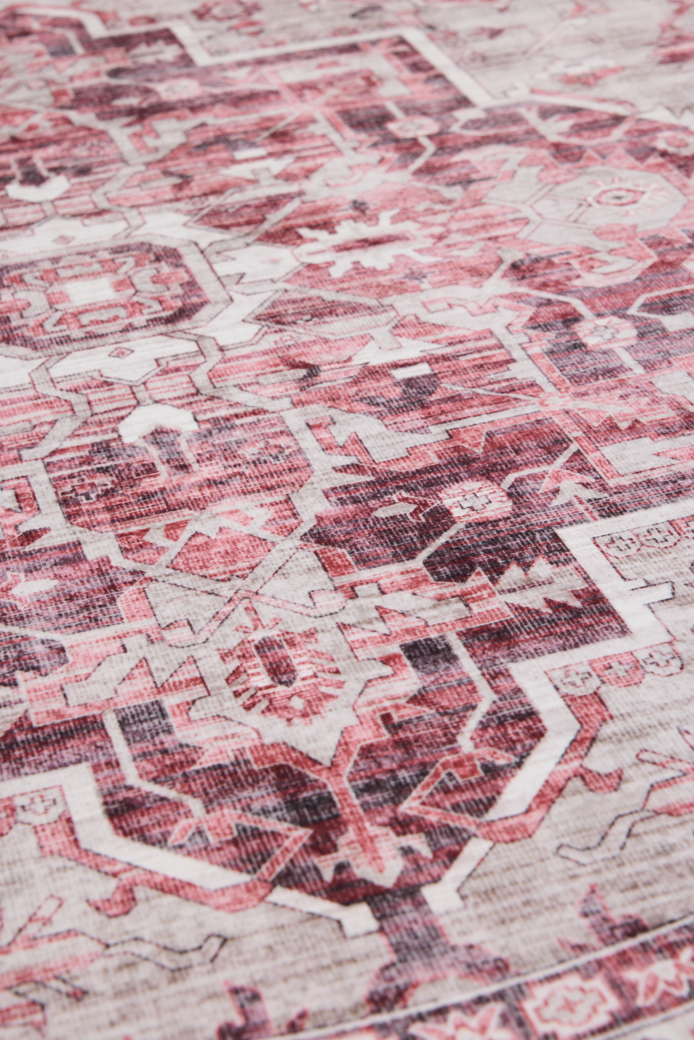 108473-4700_1; Vallila Meripihka-matto Punainen / 200x300 cm