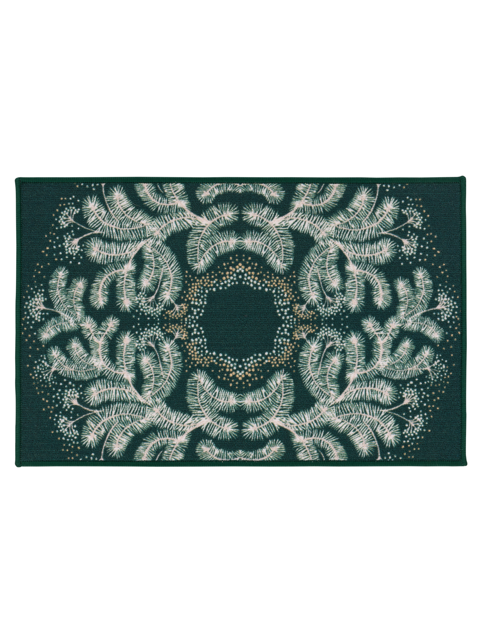 108735-7700; Vallila Havunen-kynnysmatto Vihreä / 50x80 cm