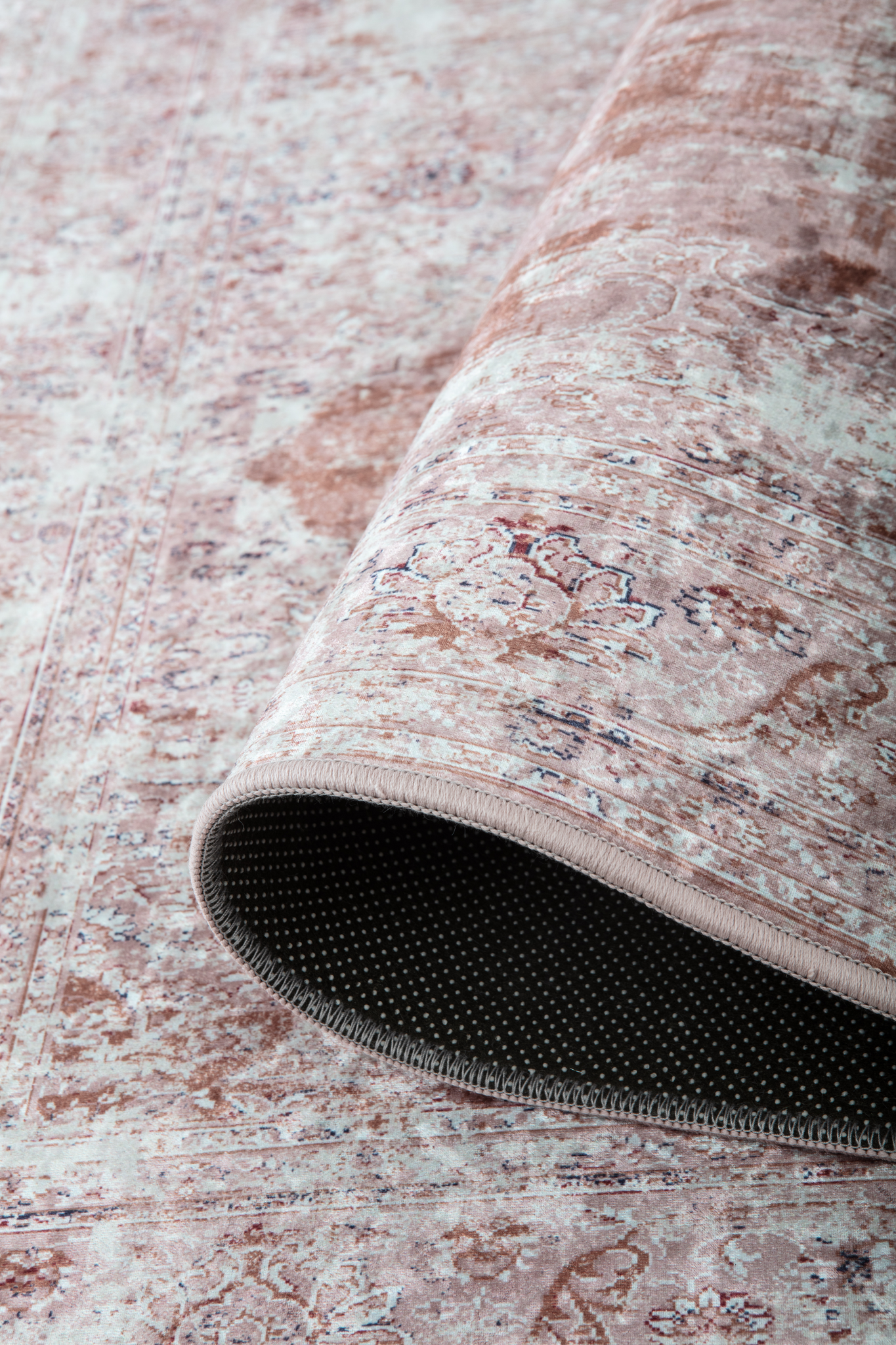 105835-01_1; Vallila Topaasi-käytävämatto Persikka / 80x200 cm