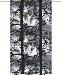 107223-143; Vallila Kelohonka-pimennysverho Harmaa / 140x250 cm