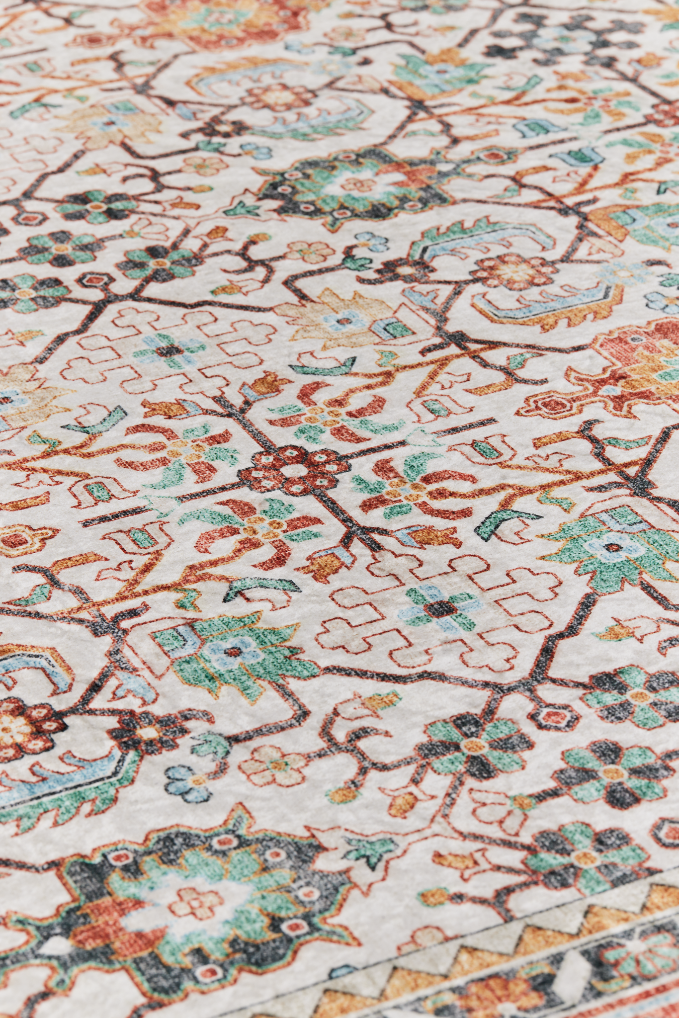108335-8800_1; Vallila Jalokivi-matto Monivärinen / 160x230 cm