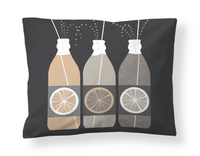 108808-9803; Vallila Jaffa-tyynyliina Harmaa-beige / 50x60 cm