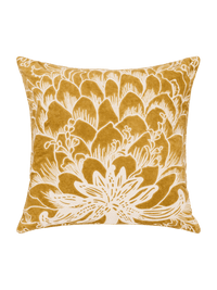 109373-2900; Vallila Memento-koristetyynynpäällinen Kulta / 43x43 cm