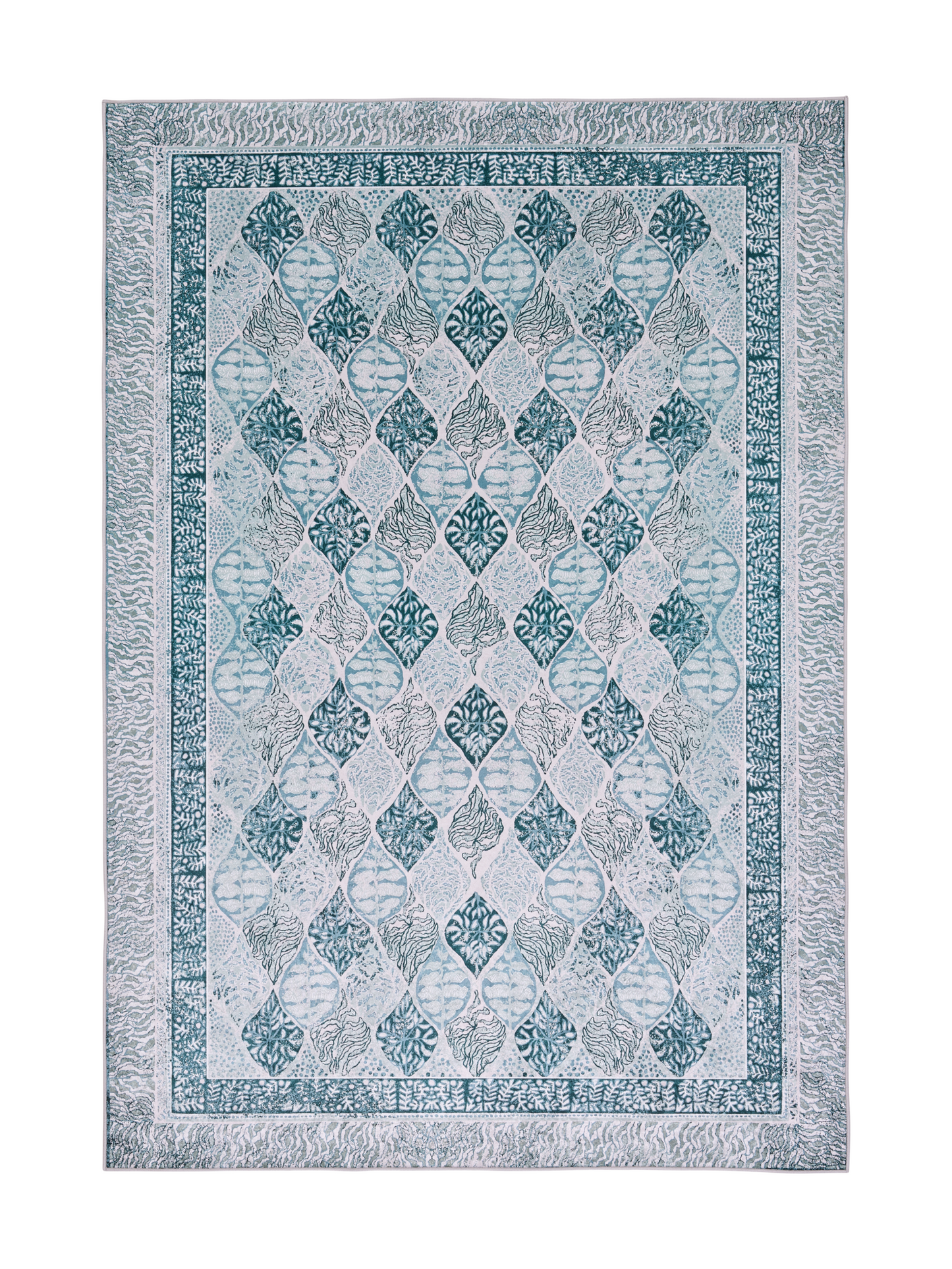 108601-7700; Vallila Kätkö-matto Vihreä / 160x230 cm