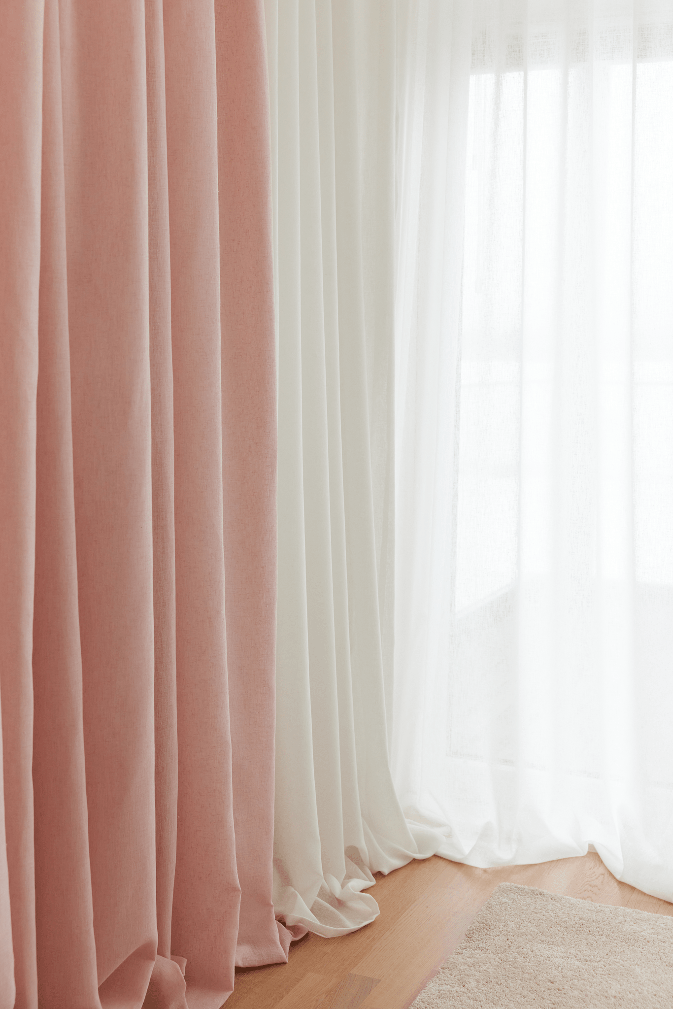 108641-7_1; Vallila Formula-valoverho Roosa / 140x250 cm