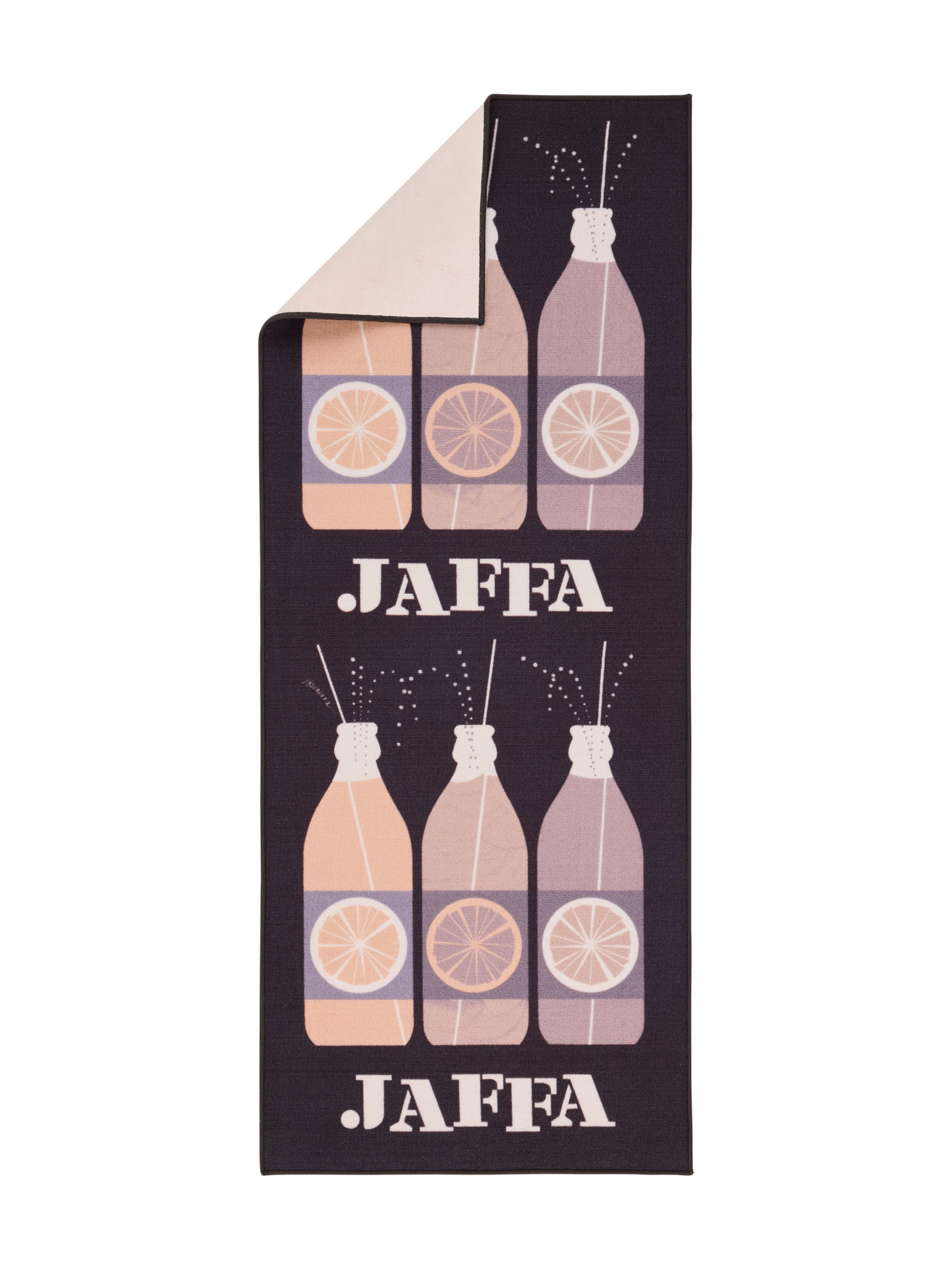 108739-9803_2; Vallila Jaffa-käytävämatto Harmaa-beige / 80x200 cm