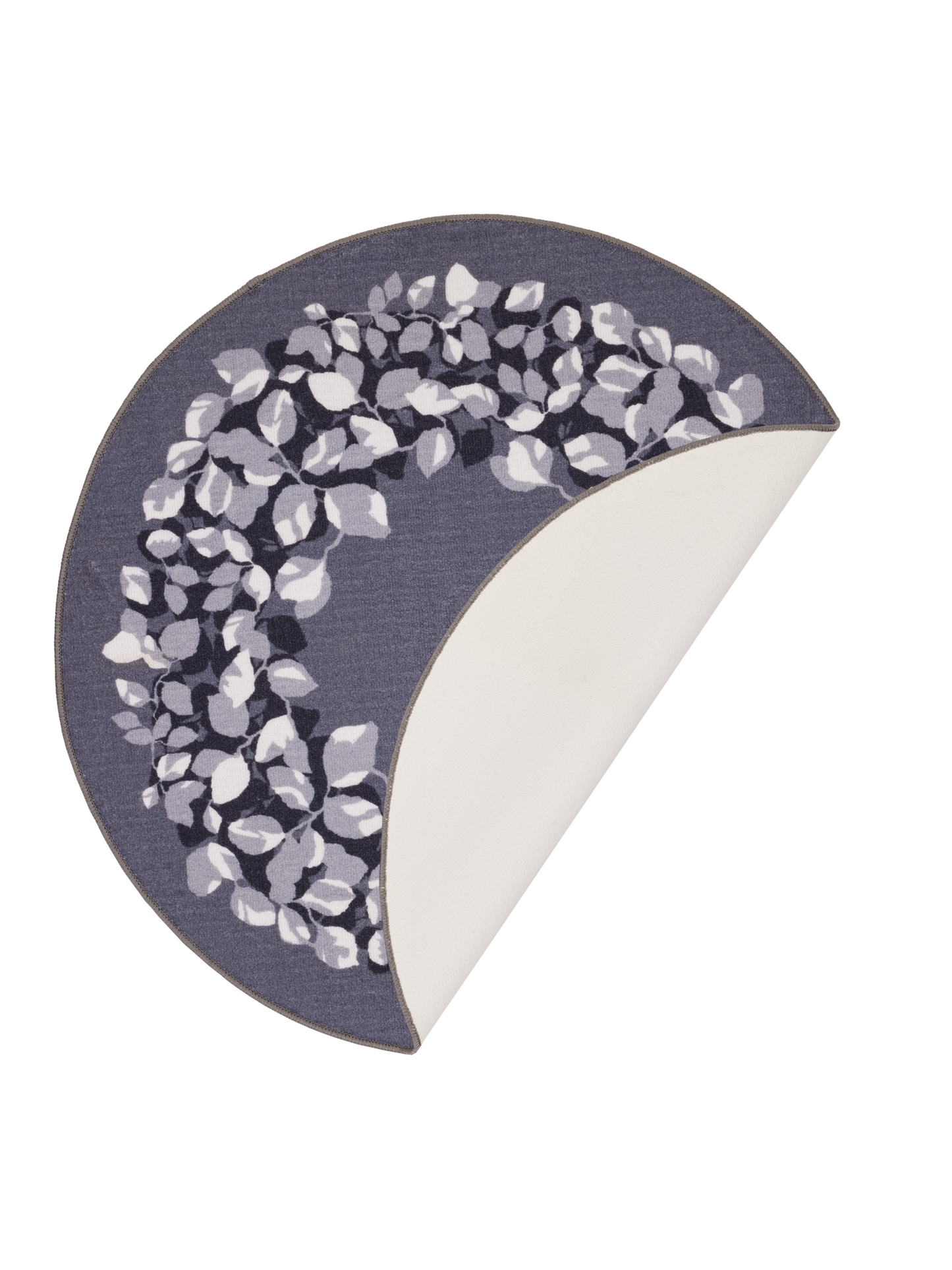 108470-9400_2; Vallila Kranssi-matto Harmaa / Ø80 cm