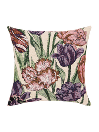 109371-3750; Vallila Kukoistus-koristetyynynpäällinen Terra-violetti / 43x43 cm
