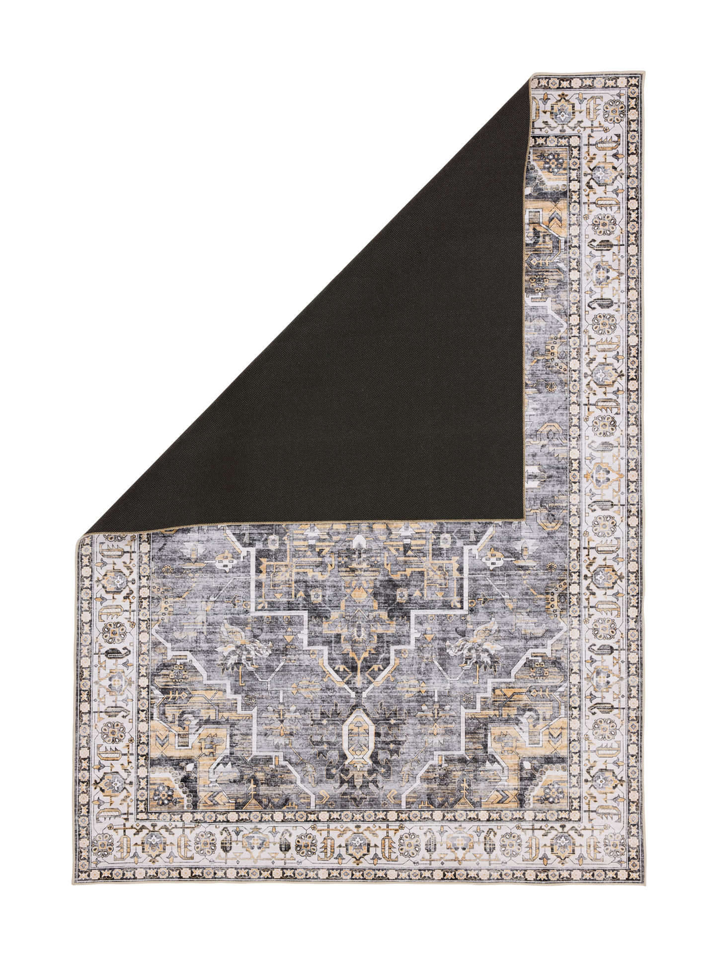 108473-9400_7; Vallila Meripihka-matto Harmaa / 200x300 cm