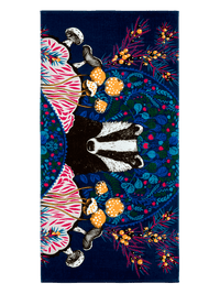 109042-8; Vallila Yövuoro-kylpypyyhe Monivärinen / 70x140 cm