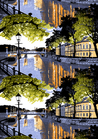 CT001765-2; Vallila Aurajoki-vahakangas 145 cm Monivärinen / 145 cm