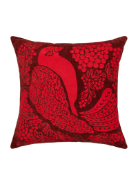 109374-4800; Vallila Viserrys-koristetyynynpäällinen Punainen / 43x43 cm